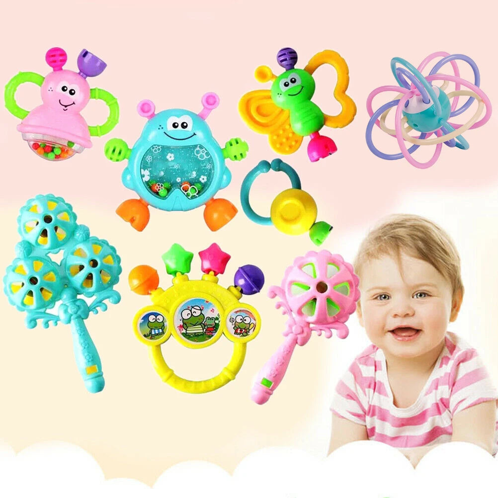Baby Rattles Set Teething Toys for Babies