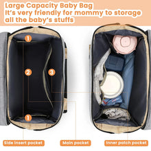 Fashionable Mommy Bag Folding Baby Bed