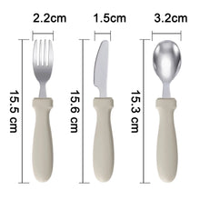 Newborn Stainless Steel Children's Tableware Spoon