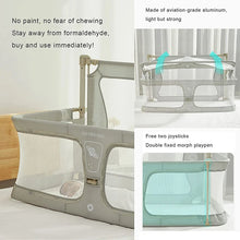 Simple and Lightweight Baby Cot Dual-use Comfortable Toddler Baby Bed