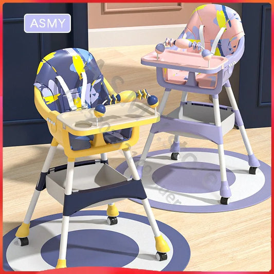 Multi-Functional Baby Dining Chair for Ages 1-6 Years